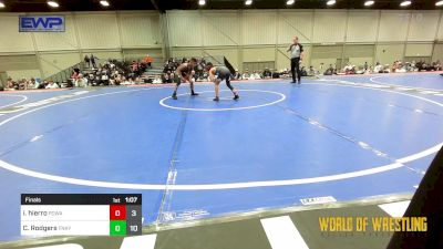 68 lbs Final - Isaac Hierro, POWA 12U vs Cameron Rodgers, Funky Singlets 12u Team Black