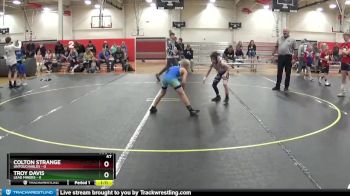 67 lbs Round 3 (4 Team) - Troy Davis, Lead Miners vs Colton Strange, Untouchables