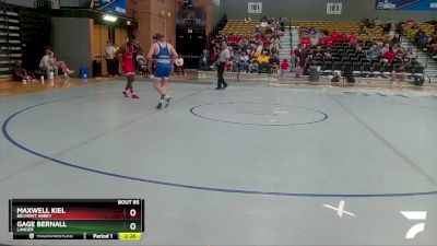 157 lbs Semifinal - Gage Bernall, Lander vs Maxwell Kiel, Belmont Abbey