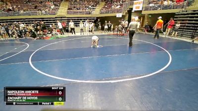 70 lbs Quarterfinal - Napoleon Aniciete, Aniciete Training Club vs Zachary De Hoyos, Sons Of Atlas WC