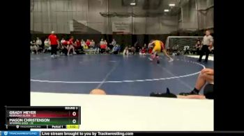 115 lbs Round 3 (6 Team) - Mason Christenson, Wyoming Gold vs Grady Meyer, Nebraska Silver