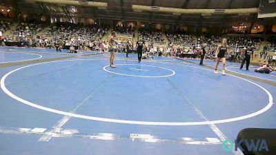 110 lbs Round Of 16 - Emily Beckley, Team Tulsa Wrestling Club vs Kamree Nash, Berryhill Wrestling Club