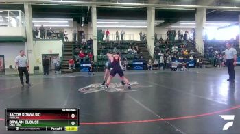 197 lbs Semifinal - Jacob Kowalski, Findlay vs Brylan Clouse, Lake Erie