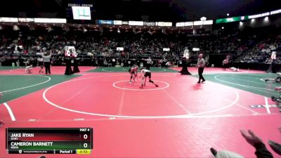 102 lbs Cons. Round 4 - Cameron Barnett, NBHA vs Jake Ryan, DAB1