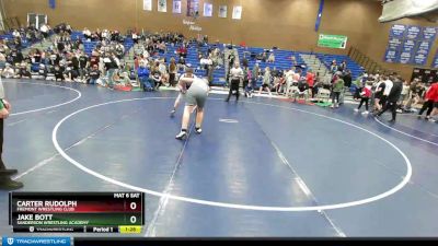 210 lbs 1st Place Match - Carter Rudolph, Fremont Wrestling Club vs Jake Bott, Sanderson Wrestling Academy