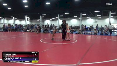 77 lbs 4th Wrestleback (16 Team) - Thales Silva, California vs Camden Runnels, Arkansas