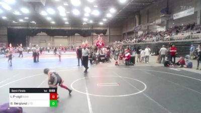 50 lbs Semifinal - Ivan Palma-vigil, Duran WC vs Breez Berglund, U-Town Hammers