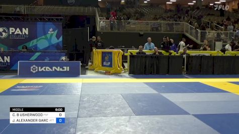 COLE B USHERWOOD vs JOSEPH ALEXANDER GARCIA 2024 Pan Jiu Jitsu IBJJF Championship