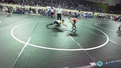 70 lbs Quarterfinal - Karson Woods, Morris Wrestling Association vs Sean Barton, Warrior Wrestling Club