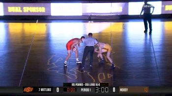 165 lbs Travis Witlake, Oklahoma State vs Cole Moody, Wyoming