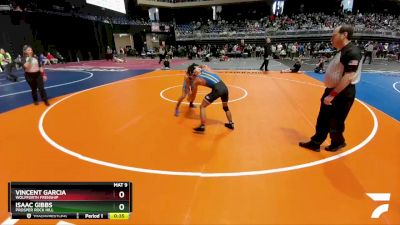 6A 120 lbs Cons. Round 3 - Isaac Gibbs, Prosper Rock Hill vs Vincent Garcia, Wolfforth Frenship