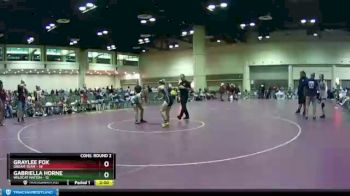 126 lbs Semis & Wb (16 Team) - Gabriella Horne, Wildcat Nation vs Graylee Fox, DREAM TEAM