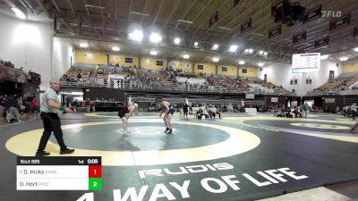 157 lbs Consi Of 8 #1 - Owen Hicks, New York Military vs Dashiell Hort, Poly Prep