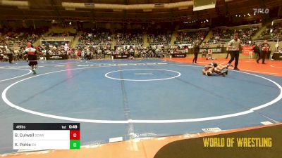 46 lbs Round Of 16 - Brady Culwell, DCWA vs Knox Pohle, Rough House