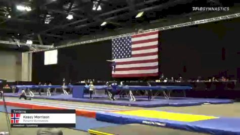 Kasey Morrison - Tumbling, Dynamic Gymnastics - 2021 USA Gymnastics Championships