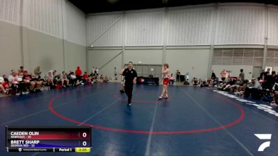 220 lbs Quarters & 1st Wb (16 Team) - Caeden Olin, Nebraska vs Brett Sharp, Georgia Red