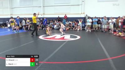 108 lbs Pools - Carter Kinard, Rebellion vs Lucas Ward, West Virginia Wild