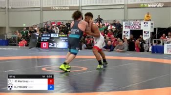 87 kg Rr Rnd 2 - Pat Martinez, NYAC vs Ben Provisor, NYAC/NLWC