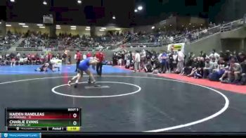 152 lbs Semis & 1st Wrestleback (8 Team) - Charlie Evans, 6A Newberg vs Haiden Randleas, 6A Roseburg