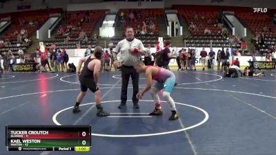 Round 5 - Tucker Croutch, Gladwin vs Kael Weston, Manton