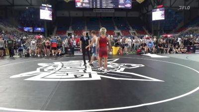 120 lbs Rnd Of 128 - Legend Ellis, Oklahoma vs Teagan Benson, Nebraska