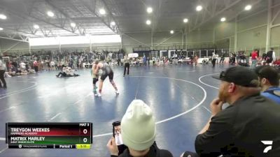 185 lbs Semifinal - Matrix Marley, East Idaho Elite vs Treygon Weekes, Hammers Academy