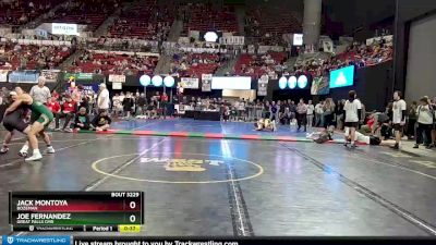 AA - 138 lbs Cons. Round 2 - Jack Montoya, Bozeman vs Joe Fernandez, Great Falls CMR