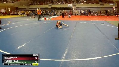 75 lbs Placement (4 Team) - Maddex Mills, STMA (St. Michael/Albertville) vs Ben Carlsen, Centennial