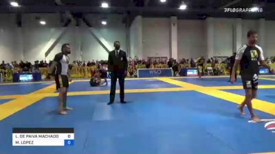 LEONARDO DE PAIVA MACHADO DE SAN vs MOISES LOPEZ 2021 American National IBJJF Jiu-Jitsu Championship