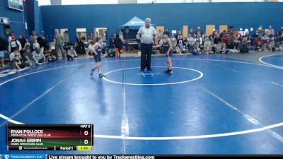 70 lbs Cons. Round 1 - Ryan Pollock, Middleton Wrestling Club vs Jonah Grimm, Hawk Wrestling Club