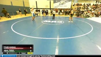 197 lbs Champ. Round 1 - Tyler Hannah, University Of Wisconsin-Platteville vs Nidal Farah, Lakeland University