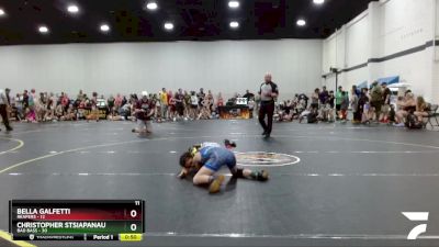 75 lbs Round 1 (4 Team) - Bella Galfetti, Reapers vs Christopher Stsiapanau, Bad Bass