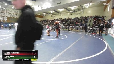 175 lbs Champ. Round 1 - Zane Hindi, Rowland vs Angel Martinez, La Puente