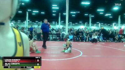 88 lbs Round 7 (10 Team) - Logan Everett, Fair Lawn Cutters vs Silas Corcetti, ACES