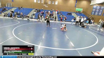 44-48 lbs Round 2 - Drexel Ashworth, Cedar Jr. Wrestling vs William Mondragon, Victory Wrestling