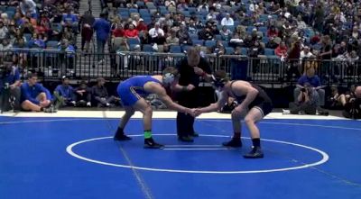 132 lbs finals Connor Schram Canon McMillan vs. Jed Mellen Payson