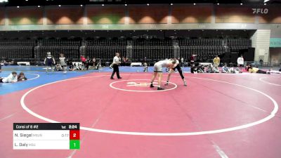 174 lbs Consi Of 8 #2 - NaKoda Siegel, Montana-Northern vs Lucas Daly, Michigan State