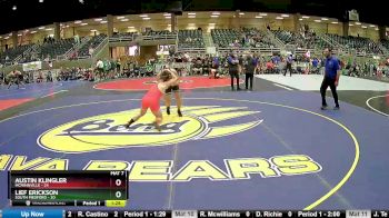 172 lbs Round 2 (4 Team) - Lief Erickson, South Medford vs Austin Klingler, McMinnville