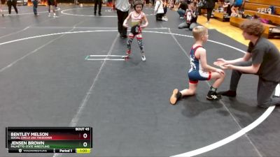 56/59/62 Round 2 - Bentley Melson, Social Circle USA Takedown vs Jensen Brown, Palmetto State Wrestling