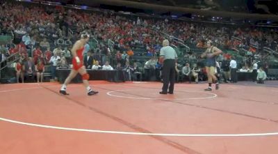 184 lbs match Steve Bosak Cornell vs. Mike Larson Missouri