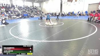 139 Girls Cons. Round 1 - Kate Wood, San Marcos vs Eva Barbosa, Montgomery