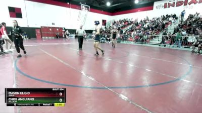 150 lbs Cons. Round 2 - Mason Eligio, Ayala vs Chris Anguiano, Millikan