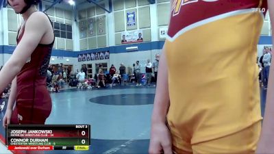 84 lbs Round 3 (3 Team) - Charlie Miller, Mater Dei Wrestling Club vs Devin Eckhart, Chesterton Wrestling Club