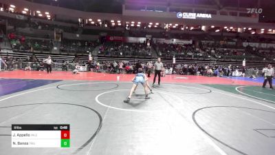 91 lbs Consolation - Jake Appello, Yale Street vs Nicholas Banos, Triumph Trained