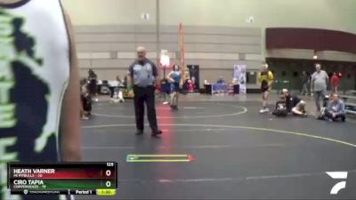 125 lbs Semis & 1st Wrestleback (8 Team) - Grant Markel, Mi Pitbulls vs Carson Humphrey, Copperheads