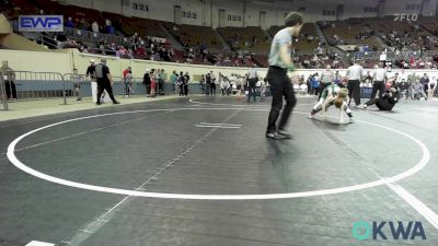 66 lbs 3rd Place - Easton Bowen, Mindset Wrestling vs Isaac Glover, Brushy Wrestling Club