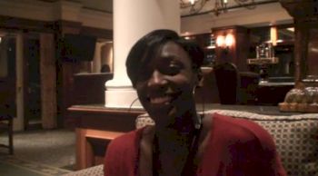 Kimberlyn Duncan reunited with family and pumped to be finalist at 2012 Bowerman Awards
