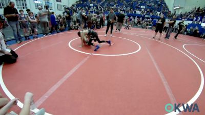 67-70 lbs Rr Rnd 3 - Landon Dass, Shelton Wrestling Academy vs Ella Anglin, Norman Grappling Club