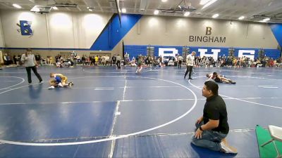 80 lbs 1st Place Match - Luke Gabbitas, Uintah Wrestling vs Ellani Rodriguez, Fremont Wrestling Club