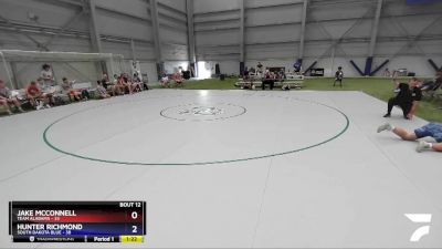 220 lbs Round 3 (8 Team) - Jake McConnell, Team Alabama vs Hunter Richmond, South Dakota Blue